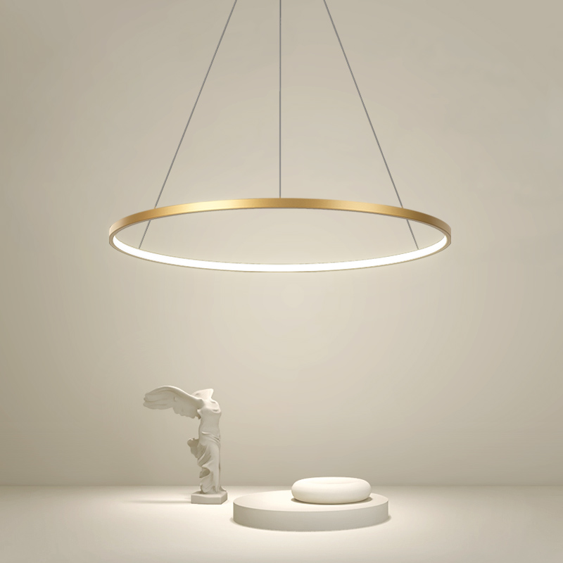 Modern Round LED Chandelier Bl - Kitchen Appliances In White review and price