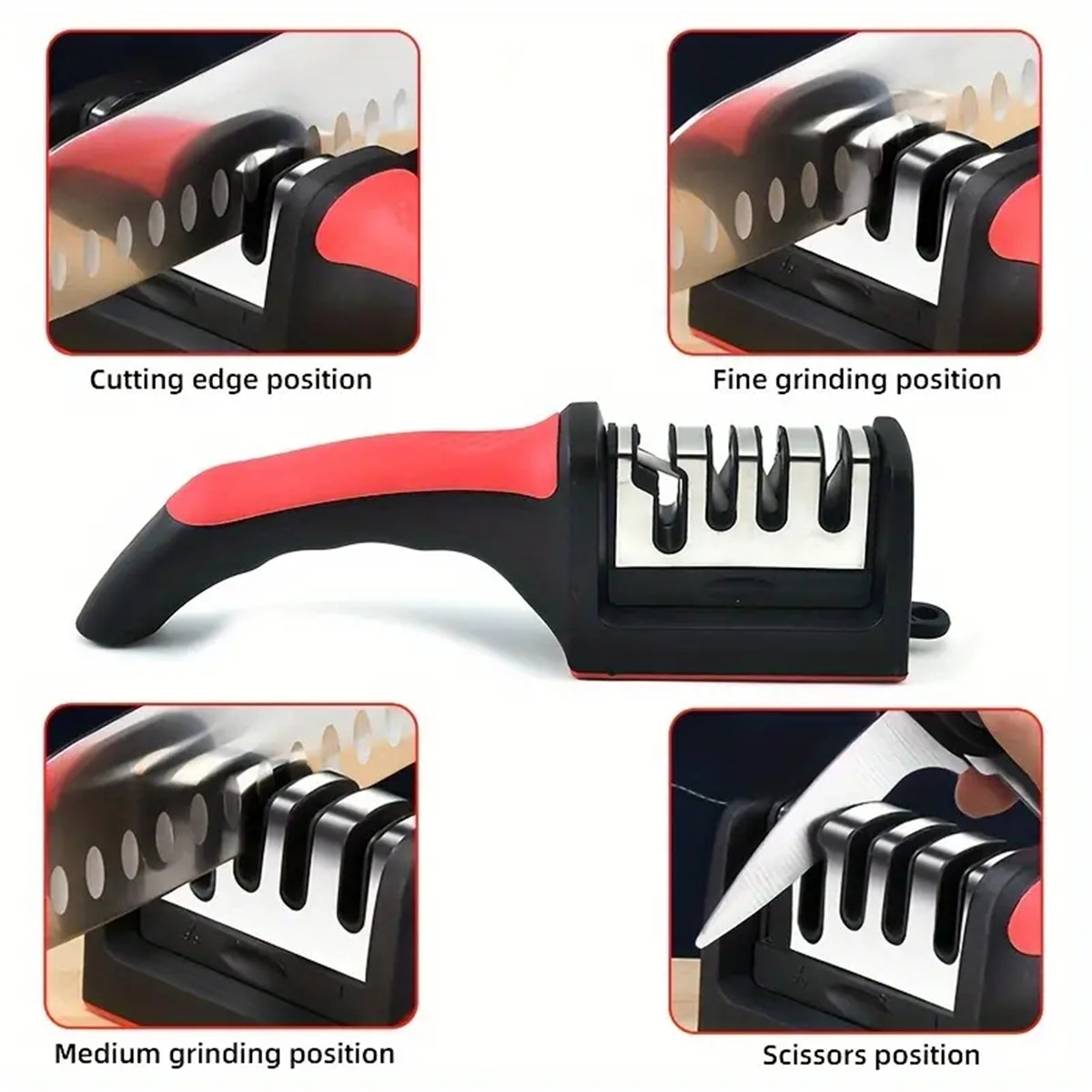 3/4 Segment Knife Sharpener Ki - Kitchen Appliances Best review and price