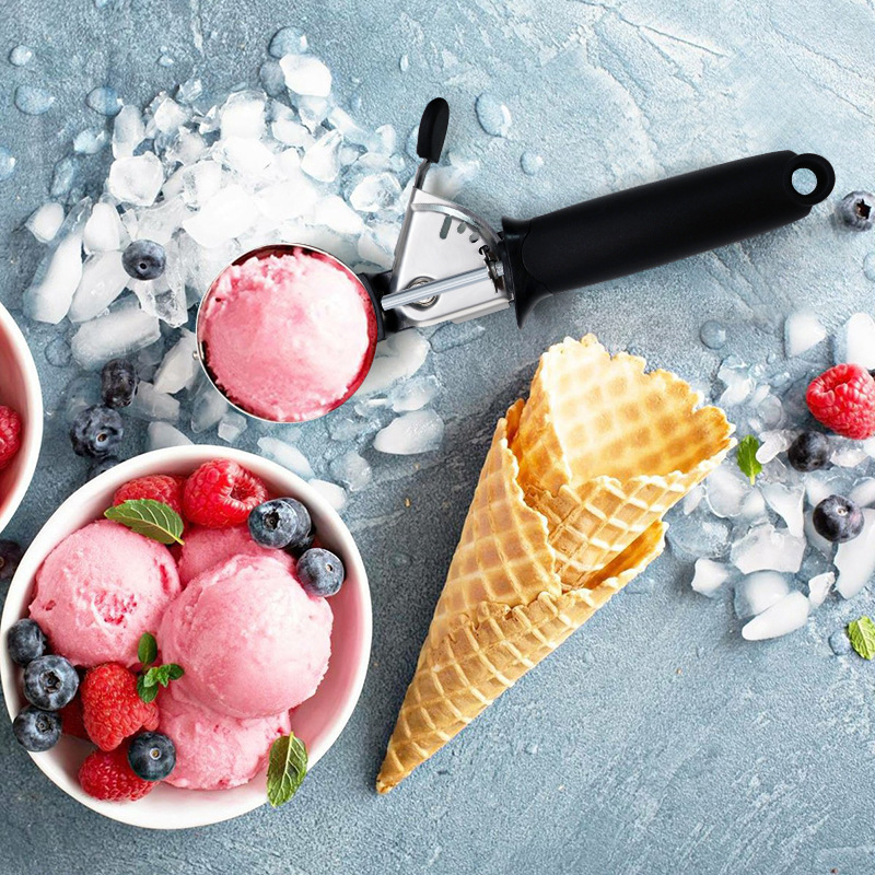Stainless Steel Ice Cream Scoo - Kitchen Appliances Best review and price