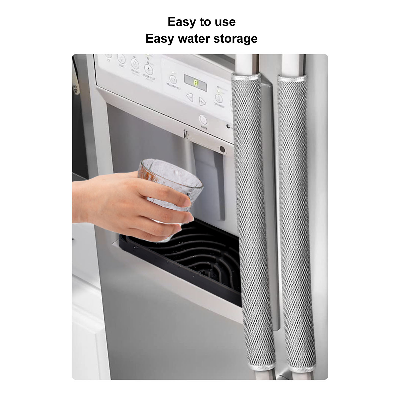 2Pcs Trapezoidal Silicone Refr - Kitchen Appliances List review and price